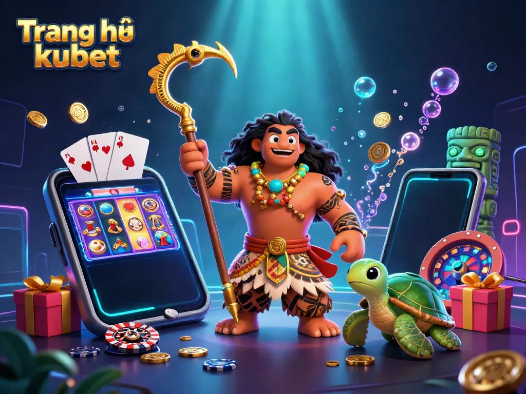 Experience winning slots and games at Trang chủ kubet with vibrant 3D characters and animations.